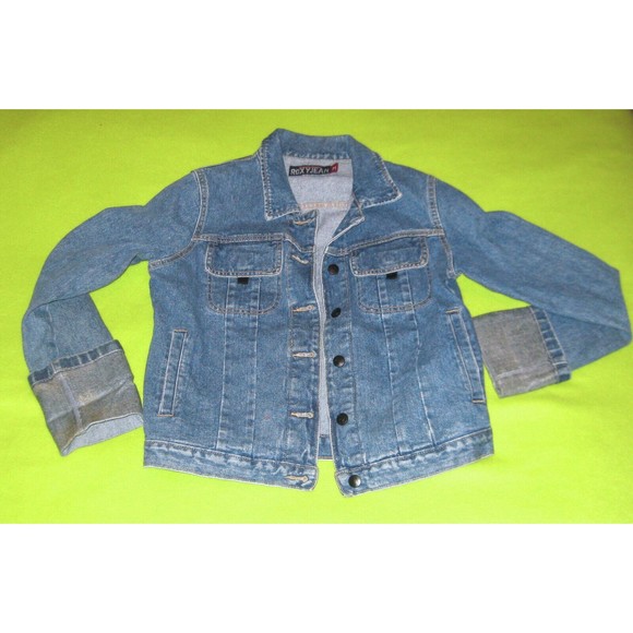Quicksilver ROXY Jean Jacket Vintage 90s Medium M Womens Ladies Juniors
